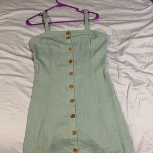 La hearts (pacsun) button down sundress